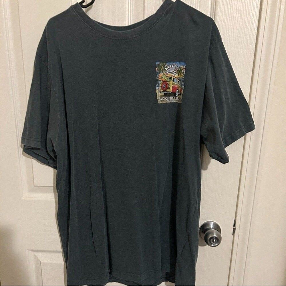 Grey 'keep it salty' PCB Shirt -2XL